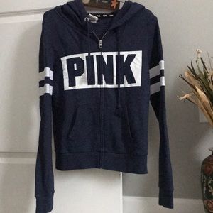 Navy Blue PINK Hoodie